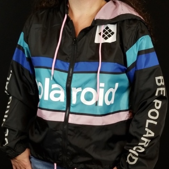 Polaroid Tops - polaroid windbreaker